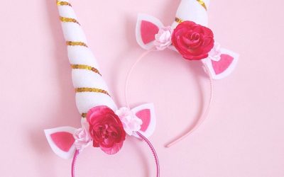 Enhörningsdiadem – enkla DIY-steg