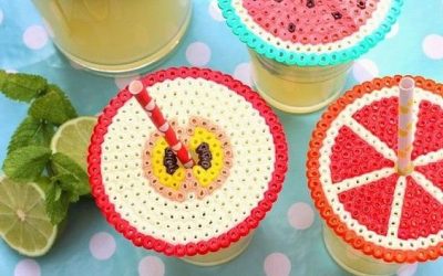 Pärlplatta – sommarpyssel för barn