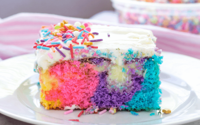 Unicorn Poke Cake Recept